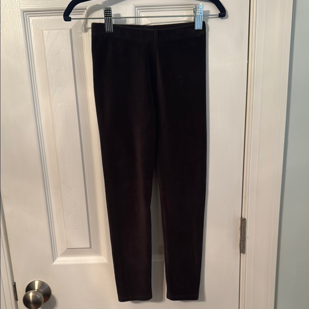 Janie and Jack 6T Black Corduroy Leggings